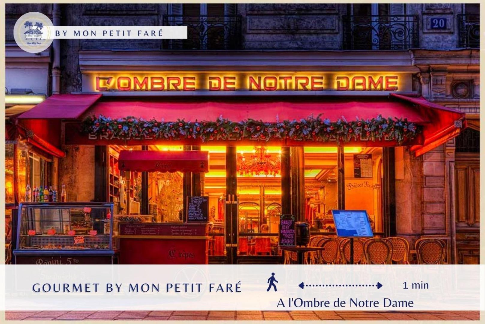 The Lady In Red - Romantic & Silky - Notre Dame Appartement Parijs